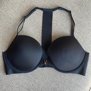 Victoria's Secret Black Push-Up T-Back Bra